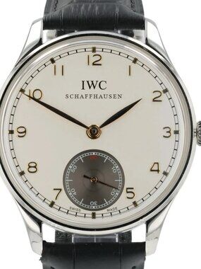 IWC Portugiesser Silver Dial Stainless Steel 44mm Manual Men’s